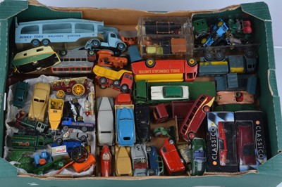 Lot 156 - Postwar and Later Playworn Diecast Vehicles (40+)