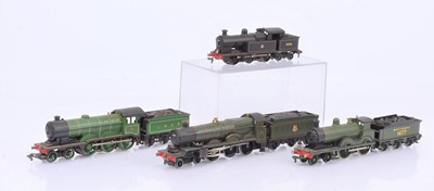 Lot 481 - Kit built and converted 3-rail 00 gauge Steam Locomotives (4)