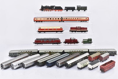 Lot 511 - Gutzold Fleischmann Piko H0 gauge Locomotives and rolling stock (21)