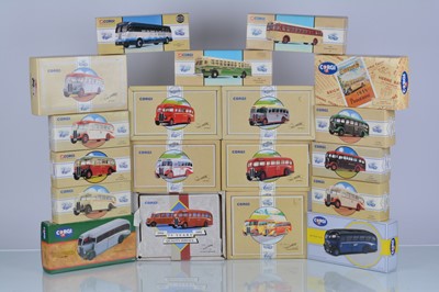 Lot 22 - Corgi Classics Single Decker Buses and Coaches American and British (19)
