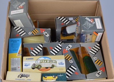 Lot 23 - Corgi Classics Bedford OB Coaches (44)