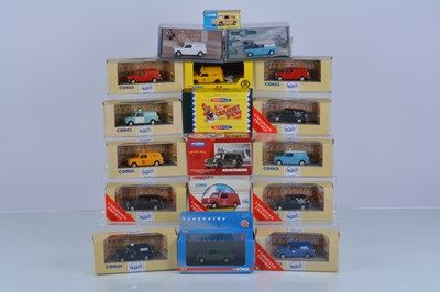 Lot 72 - Modern Corgi Diecast Mini Vans (18)