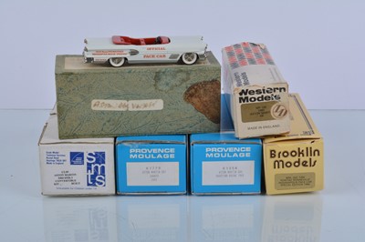 Lot 95 - White Metal Cars and Kits