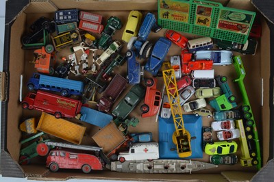 Lot 164 - Postwar and Modern Unboxed/Playworn Diecast Vehicles (45+)