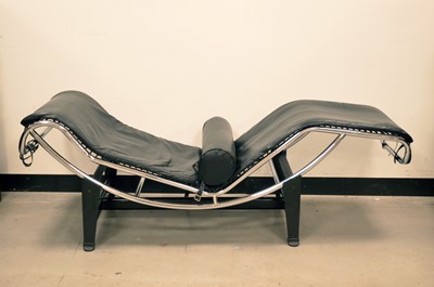 Lot 37 - A Le Corbusier style reclining chair