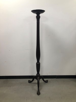 Lot 64 - A Victorian mahogany torcher