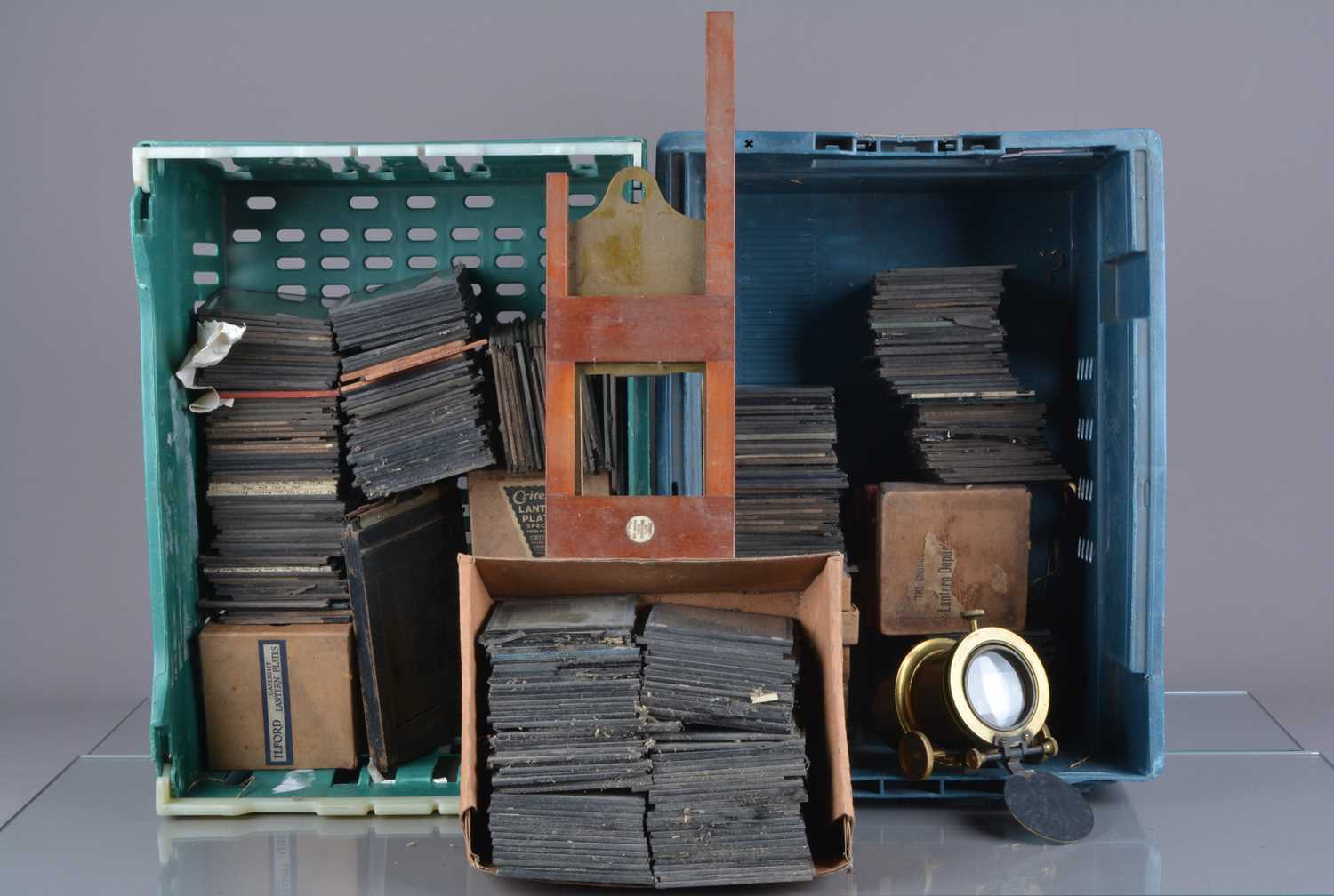 Lot 36 - 3¼in sq Magic Lantern Slides