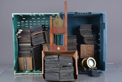 Lot 36 - 3¼in sq Magic Lantern Slides