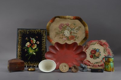 Lot 350 - An assorted collection of 19th century and later works of art