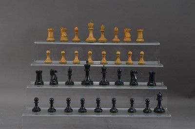 Lot 428 - A Jacques of London Staunton chessman chess set