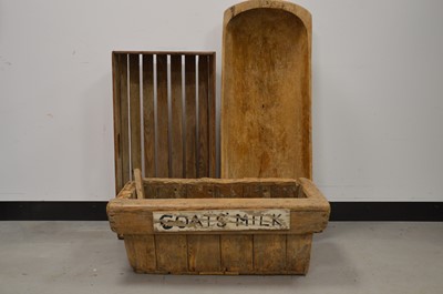 Lot 456 - An early 20th century wooden trough