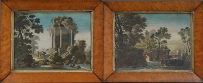 Lot 515 - Three maple framed coloured prints
