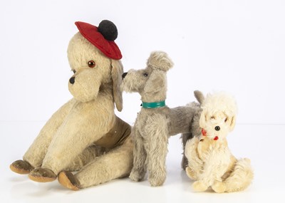 Lot 53 - Three post-war poodles