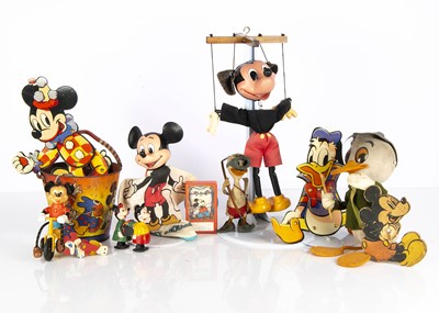 Lot 57 - Walt Disney Mickey Mouse and Donald Duck toys