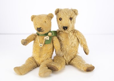 Lot 69 - Two Chiltern type teddy bears