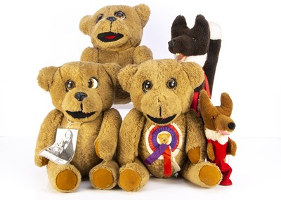 Lot 70 - Three Nookie The Bear teddy bears
