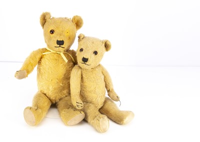 Lot 91 - Two 1930's Chiltern type teddy bears