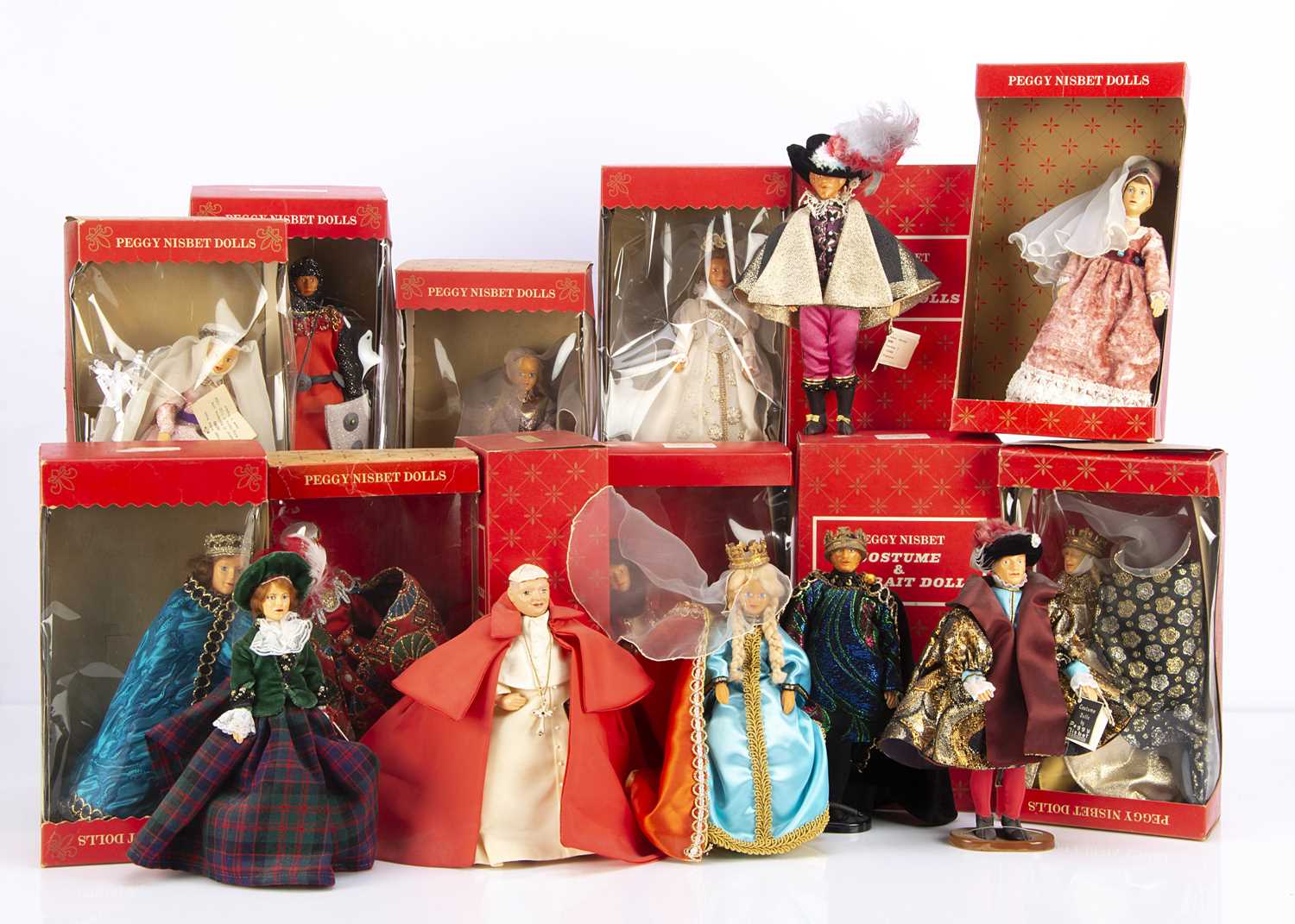 Lot 130 - Peggy Nisbet historical figures