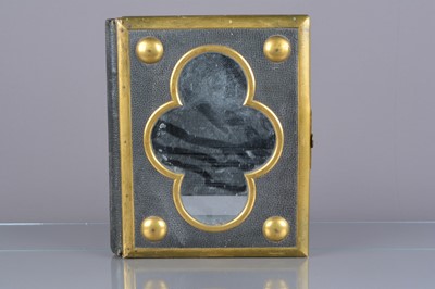 Lot 44 - A fine mid-19th Century Jenner & Knewstub brass-bound photograph album with hide-covered boards