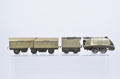 Lot 13 - A Hornby 0 Gauge clockwork M-series 'Silver Jubilee' Train (5)