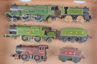 Lot 23 - A Hornby 0 Gauge 20-volt electric Locomotive 'Project Box' (6)