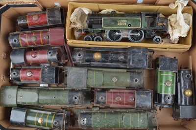 Lot 25 - A Hornby 0 Gauge clockwork Locomotive 'Project Box' (qty)