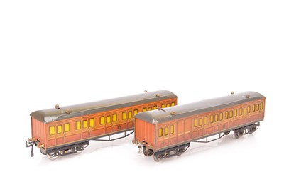 Lot 75 - Hornby 0 Gauge Metropolitan Railway Coaching Stock (2)