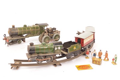 Lot 85 - An incomplete Hornby 0 Gauge electric  'L1' 4-4-0 Locomotive only and clockwork No 20 Train Set