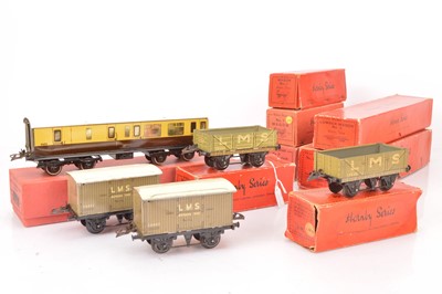 Lot 92 - Pre-war Hornby 0 Gauge Rolling Stock (10)