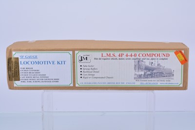 Lot 160 - An unmade Finescale 0 Gauge LMS/BR 'Compound' 4P class 4-4-0 Locomotive and Tender body kit by JM Products