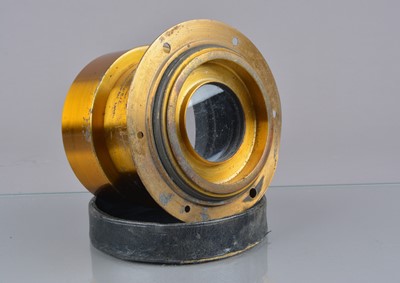Lot 94 - A mid-19th Century Andrew Ross Lacquered Brass Waterhouse-stop Orthographic Lens