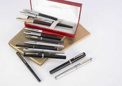 Lot 310 - Fourteen vintage and modern Sheaffer fountain pens