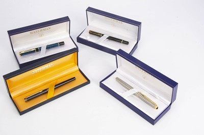 Lot 313 - Four modern Waterman pens