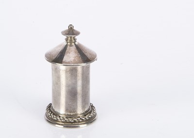 Lot 365 - A nice Edwardian silver go to bed by WH