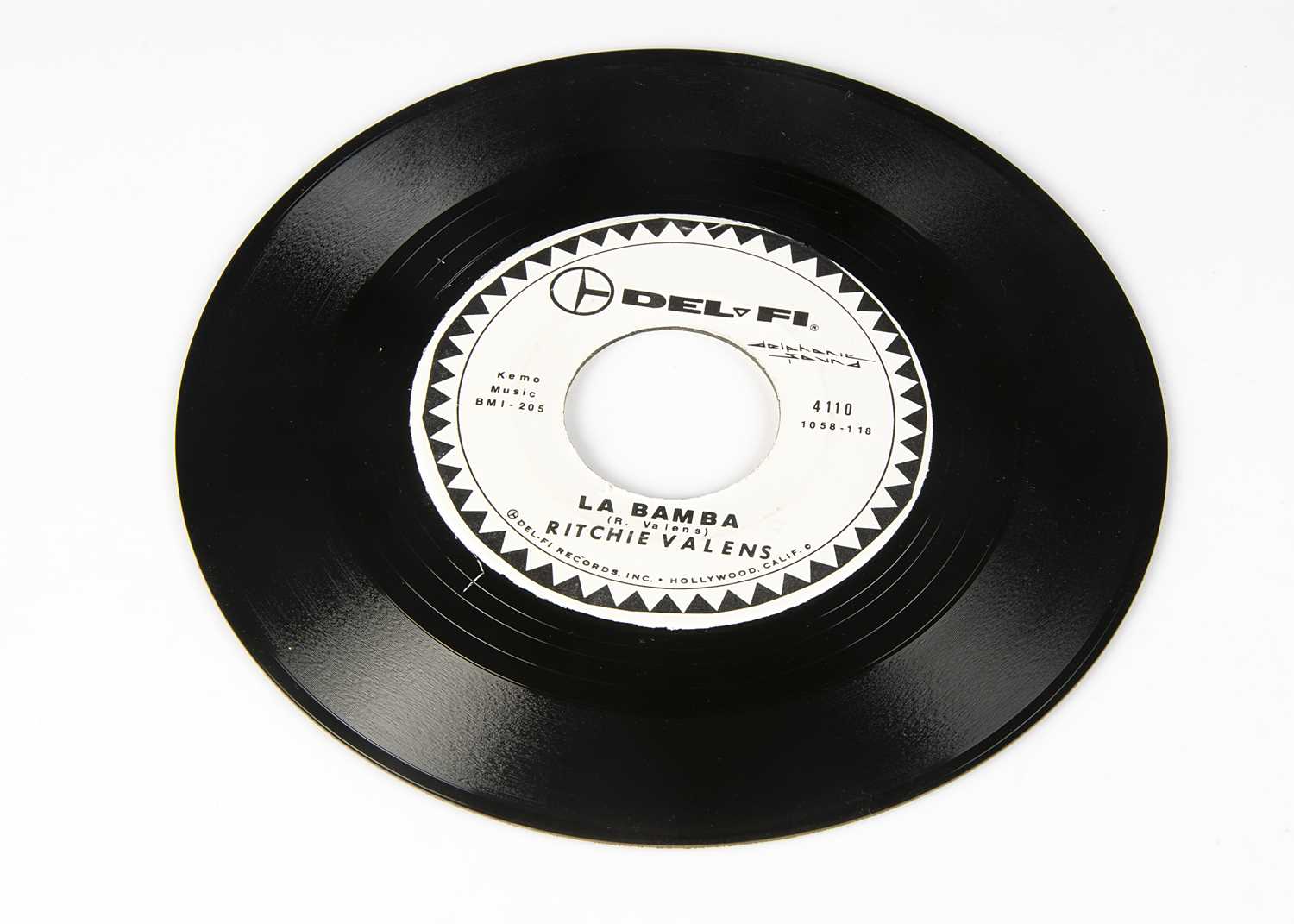 Lot 2 - Richie Valens Promo 7" Single