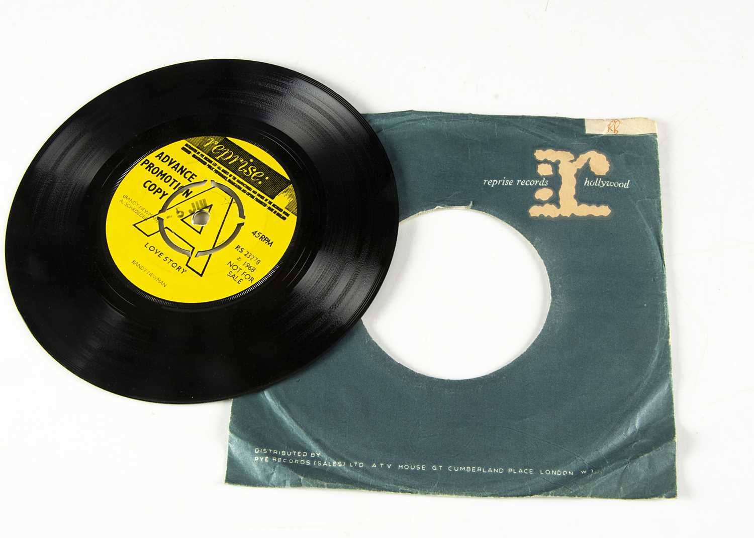 Lot 50 - Randy Newman Promo 7" Single