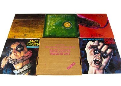 Lot 208 - Alice Cooper LPs