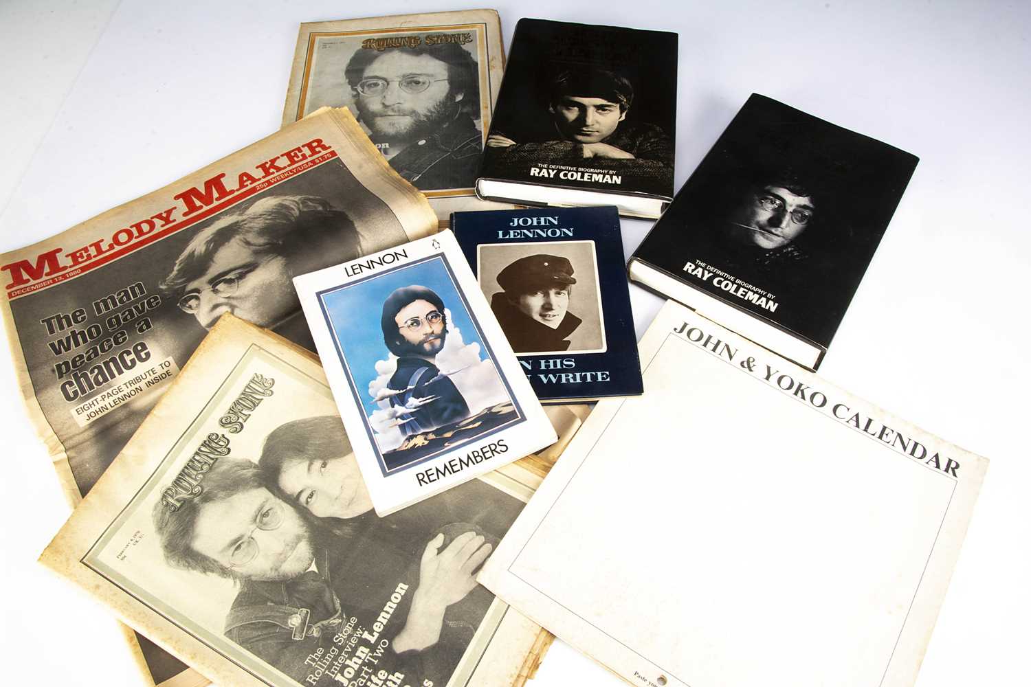 Lot 334 - John Lennon Memorabilia