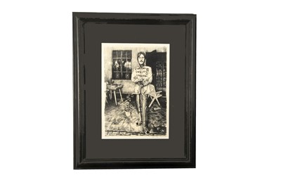 Lot 338 - John Lennon / Steve Nicol Drawing