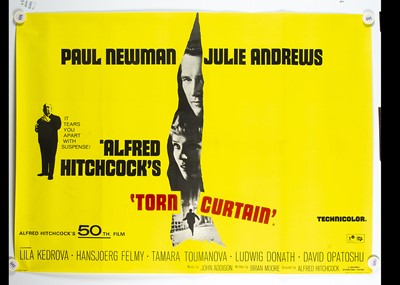 Lot 385 - Torn Curtain (1966) Quad Poster