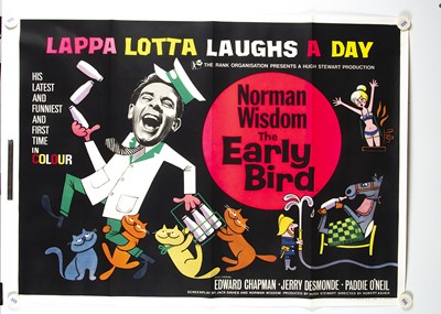 Lot 403 - UK Quad Posters / Norman Wisdom Films
