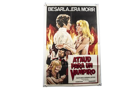 Lot 446 - Lust For A Vampire Film Poster / Hammer