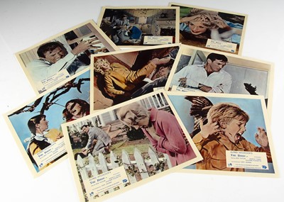 Lot 463 - The Birds Lobby Cards / Front of House Stills