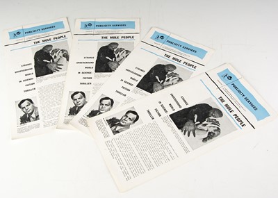 Lot 470 - The Mole People Pressbooks / Campaign Books