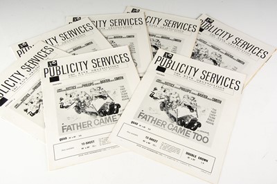Lot 473 - Father Came Too Pressbooks / Campaign Books