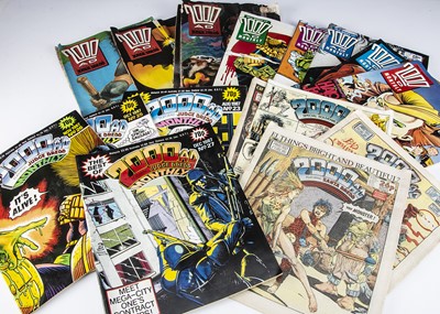Lot 496 - 2000 AD Comics 1986-1989 / Judge Dread