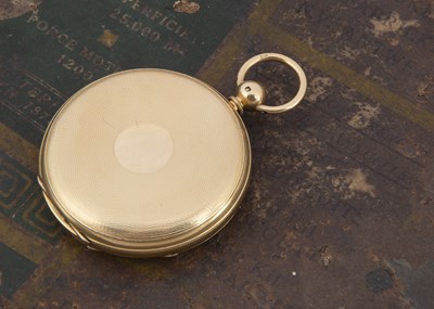 Lot 44 - A Victorian 18ct gold full hunter pocket watch by John Bruce