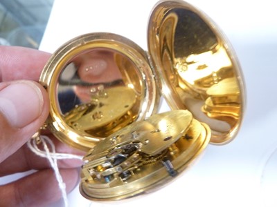 Lot 44 - A Victorian 18ct gold full hunter pocket watch by John Bruce