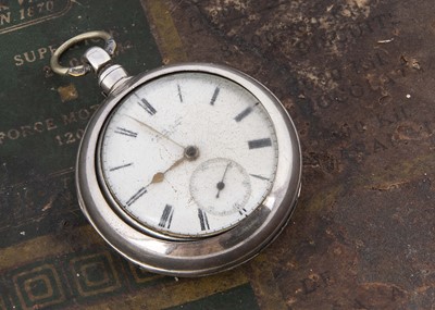 Lot 49 - A first half 19th century silver pair case pocket watch by J. Hood & Sons of Cupar-Fife