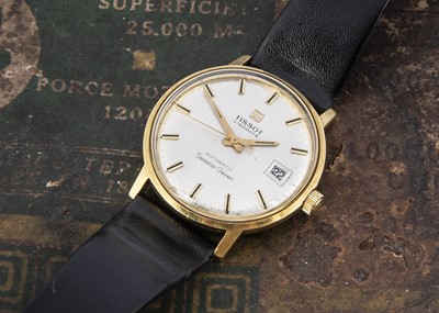 Lot 78 - A c1970s Tissot Visodate Automatic Seastar Seven gold cased wristwatch